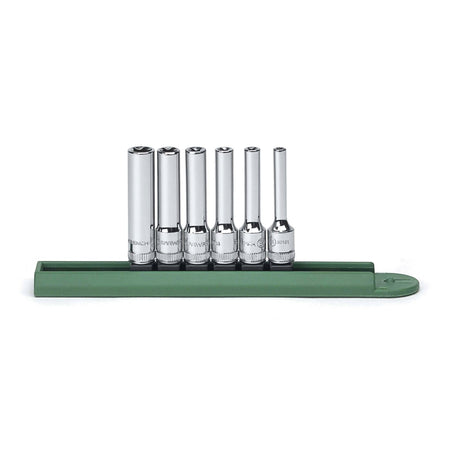Gearwrench® 6Pc 1/4in. Drive Deep External Torx Socket Set | Accent Tools