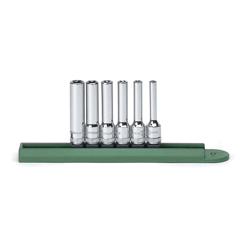 Gearwrench® 6Pc 1/4in. Drive Deep External Torx Socket Set | Accent Tools