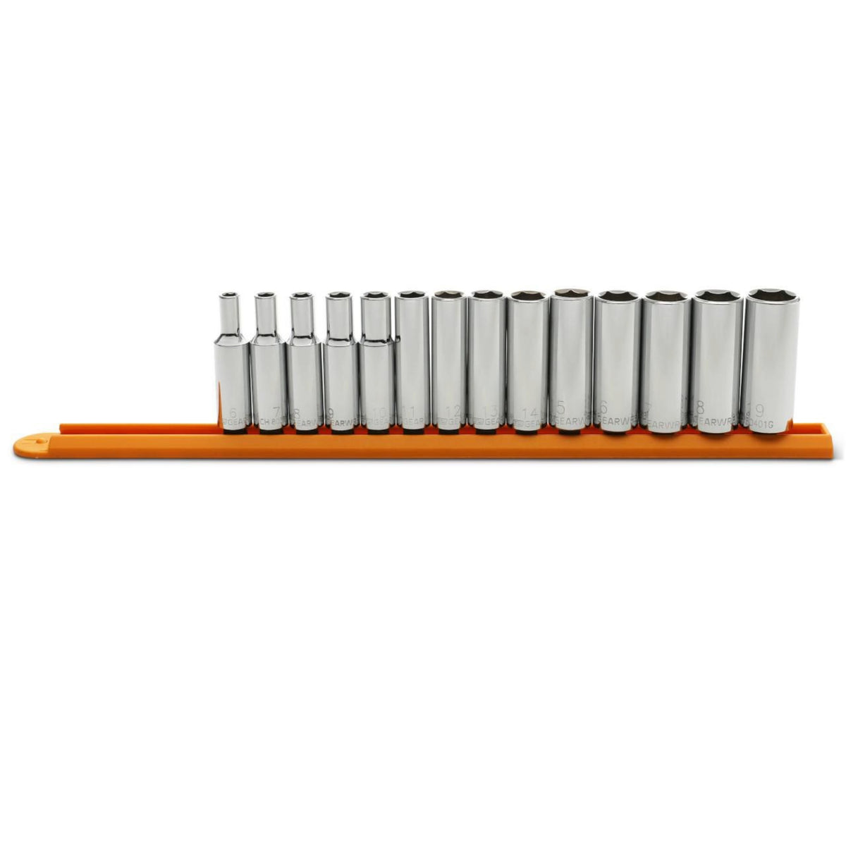 Gearwrench® 14Pc 3/8in.Drive Metric 6-Point Deep Socket Set | Accent Tools