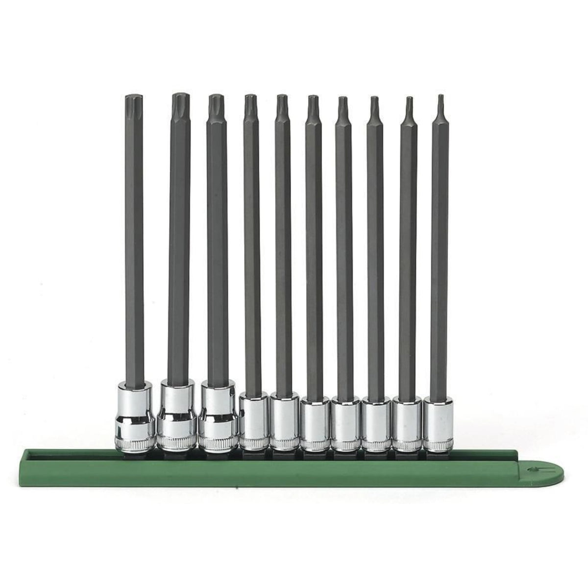 Gearwrench® 10Pc 1/4 & 3/8 in. Drive Torx Long Bit Socket Set | Accent Tools