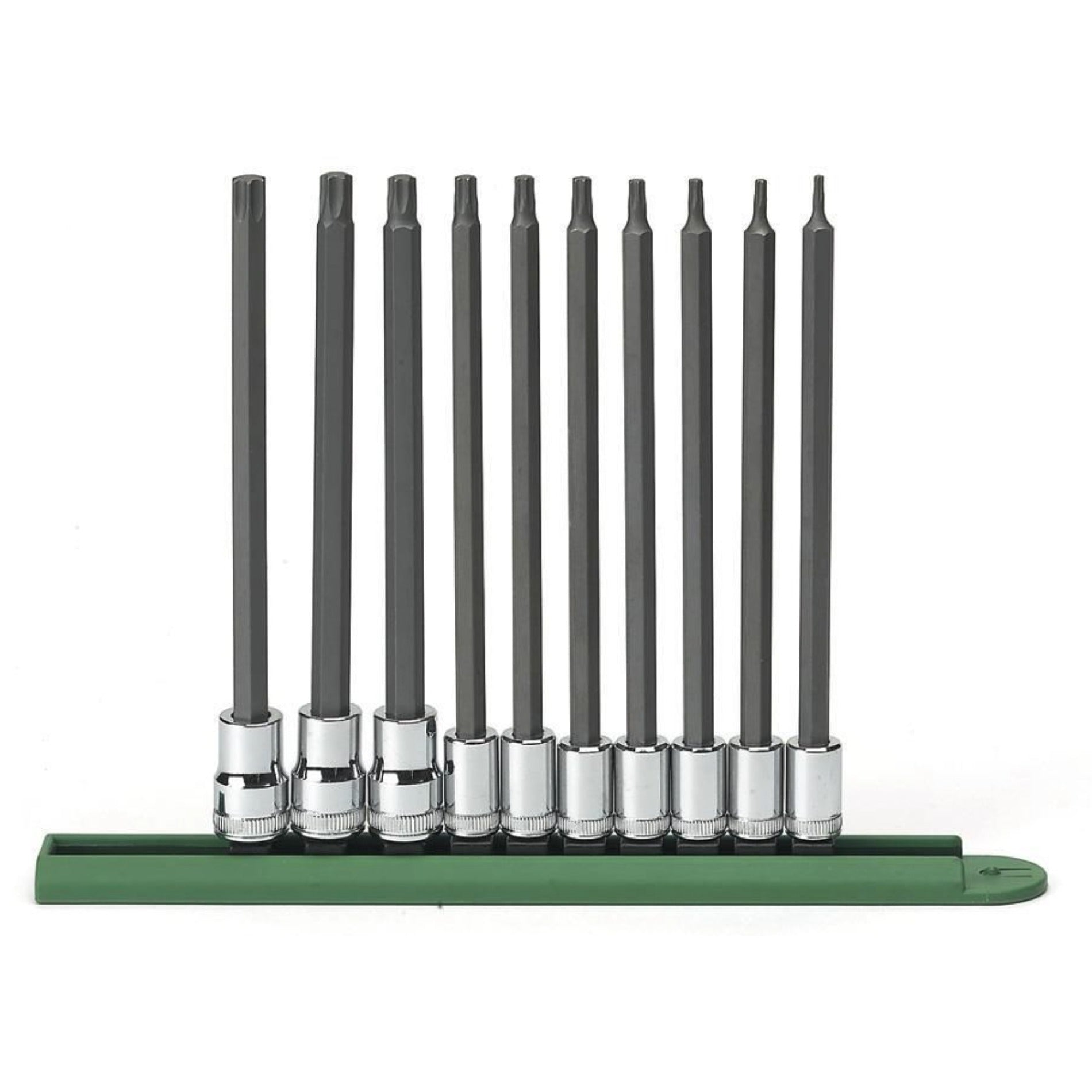 Gearwrench® 10Pc 1/4 & 3/8 in. Drive Torx Long Bit Socket Set | Accent Tools