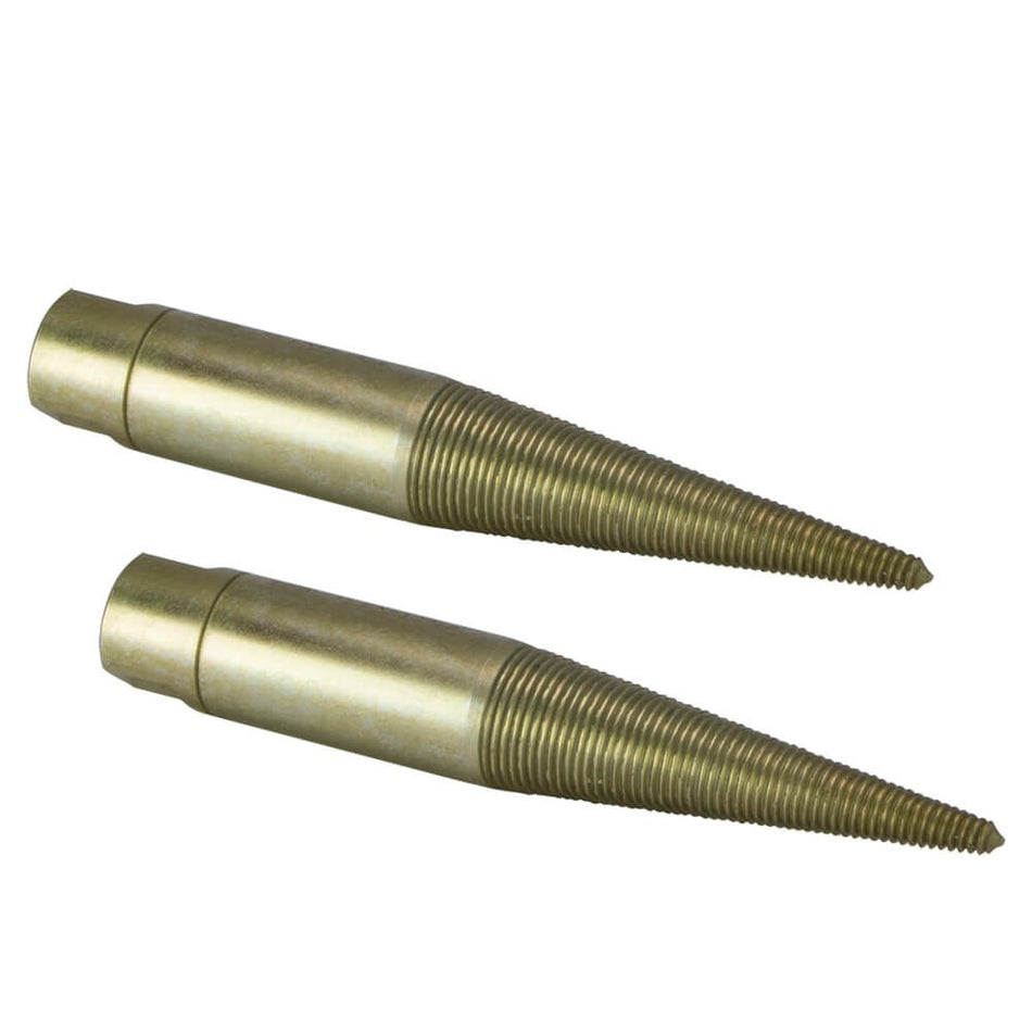 Abbott & Ashby Jewellers Round Spindle Set 12mm Shank LH + RH to Suit 6" Bench Grinders