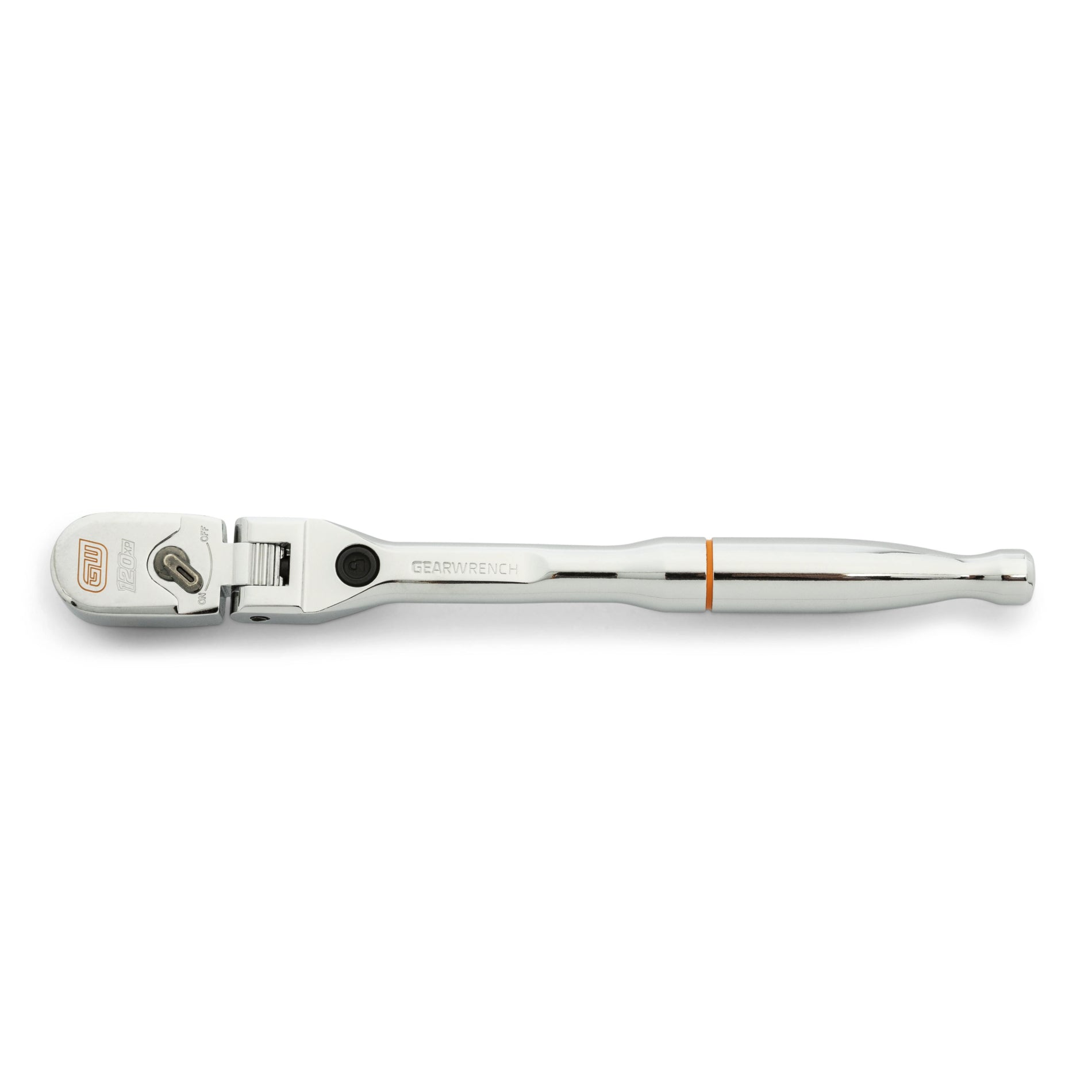 Gearwrench® 1/4in. Drive 120XP Locking Flex Head Ratchet (7in.) | Accent Tools