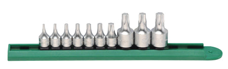 Gearwrench® Socket Set 1/4 & 3/8 Drive Bit Set Torx Stubby Rail 10Pc | Accent Tools