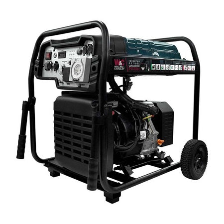 W&C 11.25 kVA (9,000W) Open Frame Inverter Petrol Generator with E-Start WC-P11250i | White International