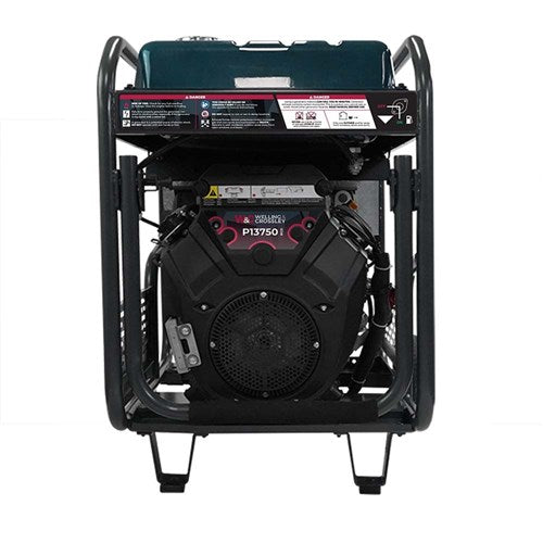 W&C 13.75 kVA (11,000W) Open Frame AVR Petrol Generator E-Start & RCD WC-P13750RCD | White International