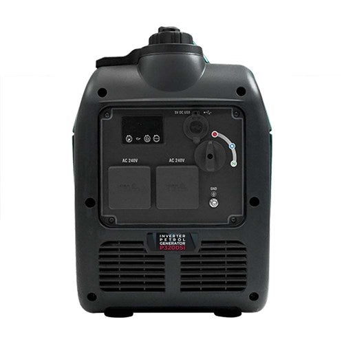 W&C 3,200W Smart Silent Inverter Petrol Generator WC-P3200Si | White International
