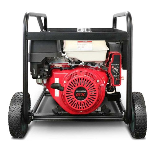 W&C 7.75kVA (6000W) Open Frame AVRGenerator with Honda Engine WC-P7750H | White International