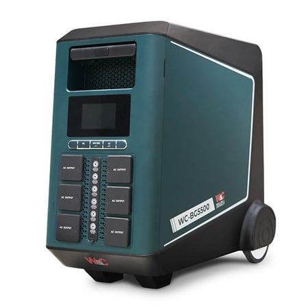 5500W W&C Battery Generator Portable Power Station WC-BG5500 | White International