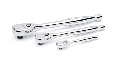 Gearwrench® 3Pc 1/4, 3/8 & 1/2 in. Drive 120XP Teardrop Ratchet Set in EVA Tray | Accent Tools