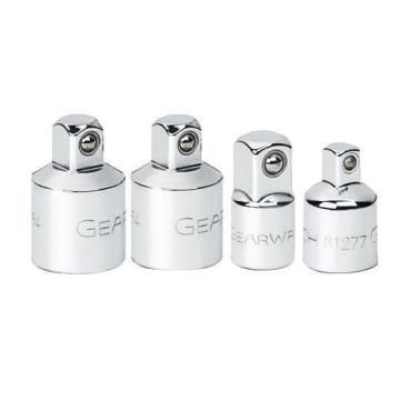 Gearwrench® 1/4 3/8 and 1/2 r Adapter Set on Socket Rail 4Pc | Accent Tools