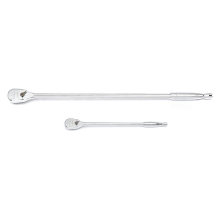 GEARWRENCH 120XP 2-piece ratchet set with 1/4 and 3/8 inch drives, extra-long teardrop handles