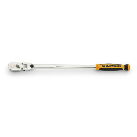 Gearwrench® 3/8in. Drive 120XP Dual Material Handle Locking Flex Head Ratchet (15.5in.) | Accent Tools