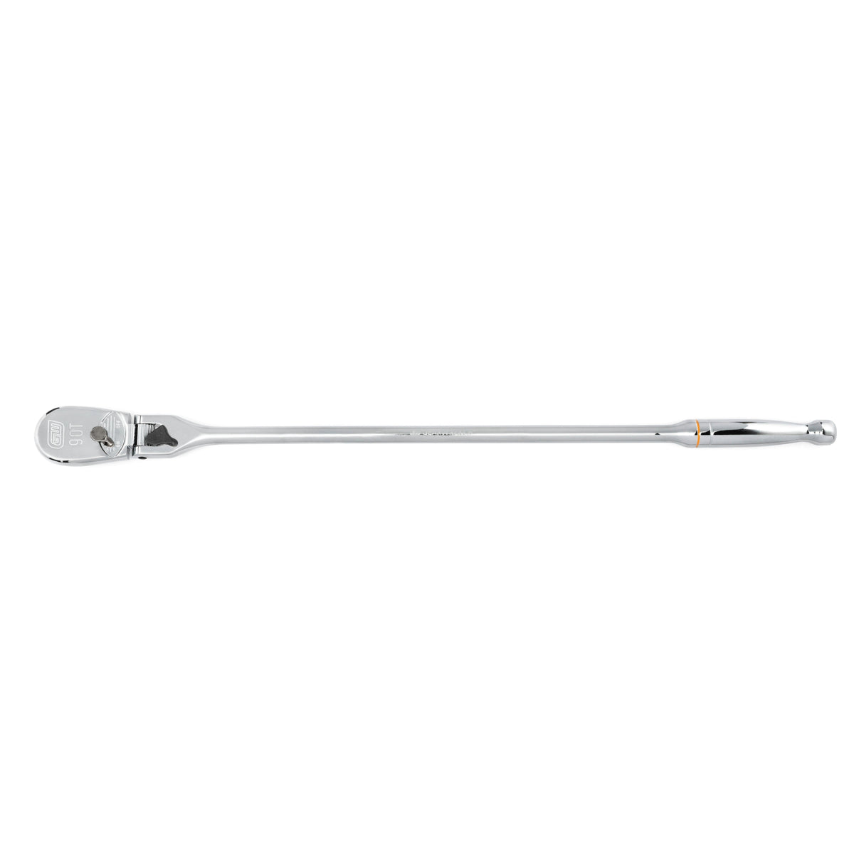 Gearwrench® 1/2in. Drive 90-Tooth Locking Flex Head Teardrop Ratchet (24in.) | Accent Tools