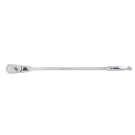 Gearwrench® 1/2in. Drive 90-Tooth Locking Flex Head Teardrop Ratchet (24in.) | Accent Tools