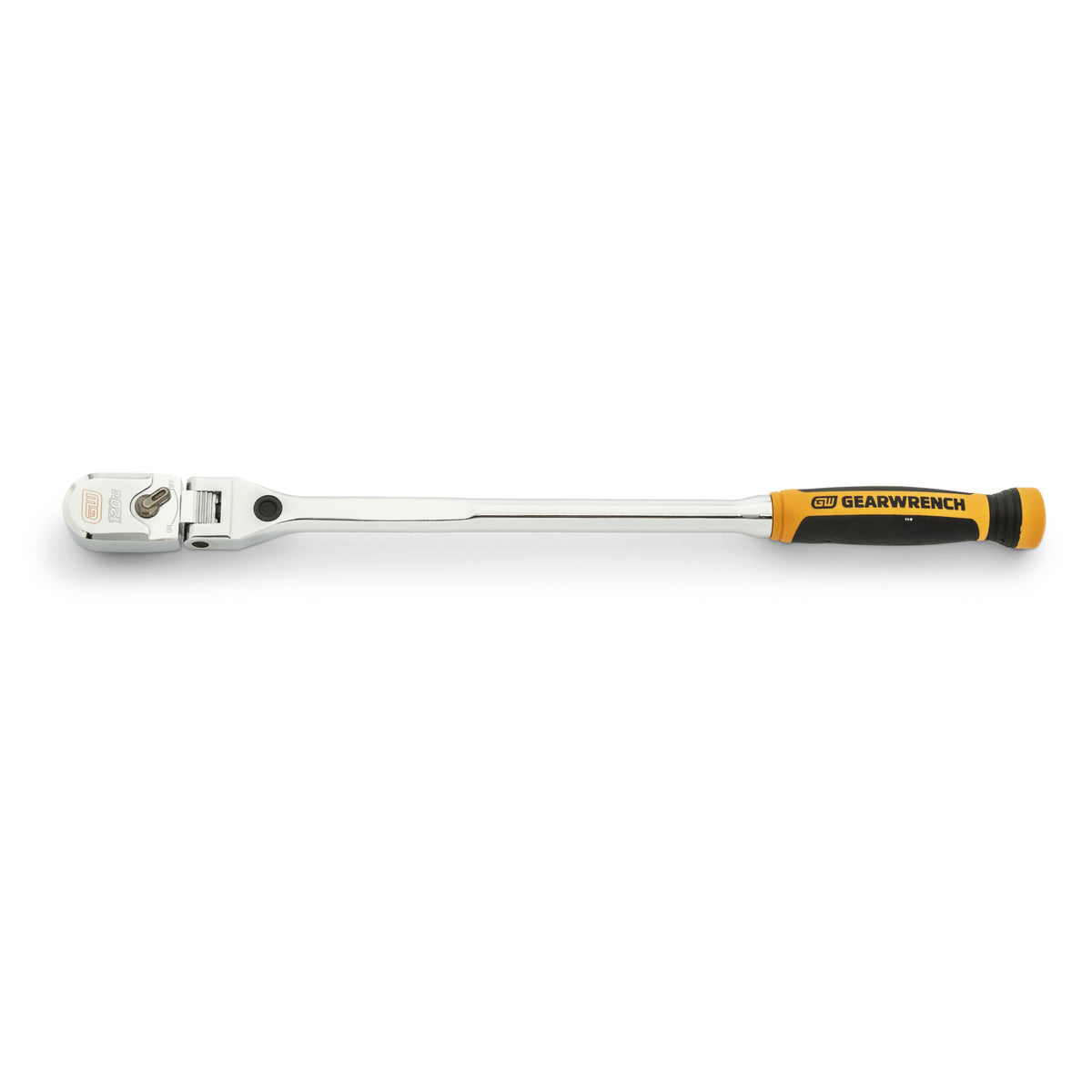 Gearwrench® 1/2in. Drive 120XP Dual Material Handle Locking Flex Head Ratchet (19in.) | Accent Tools