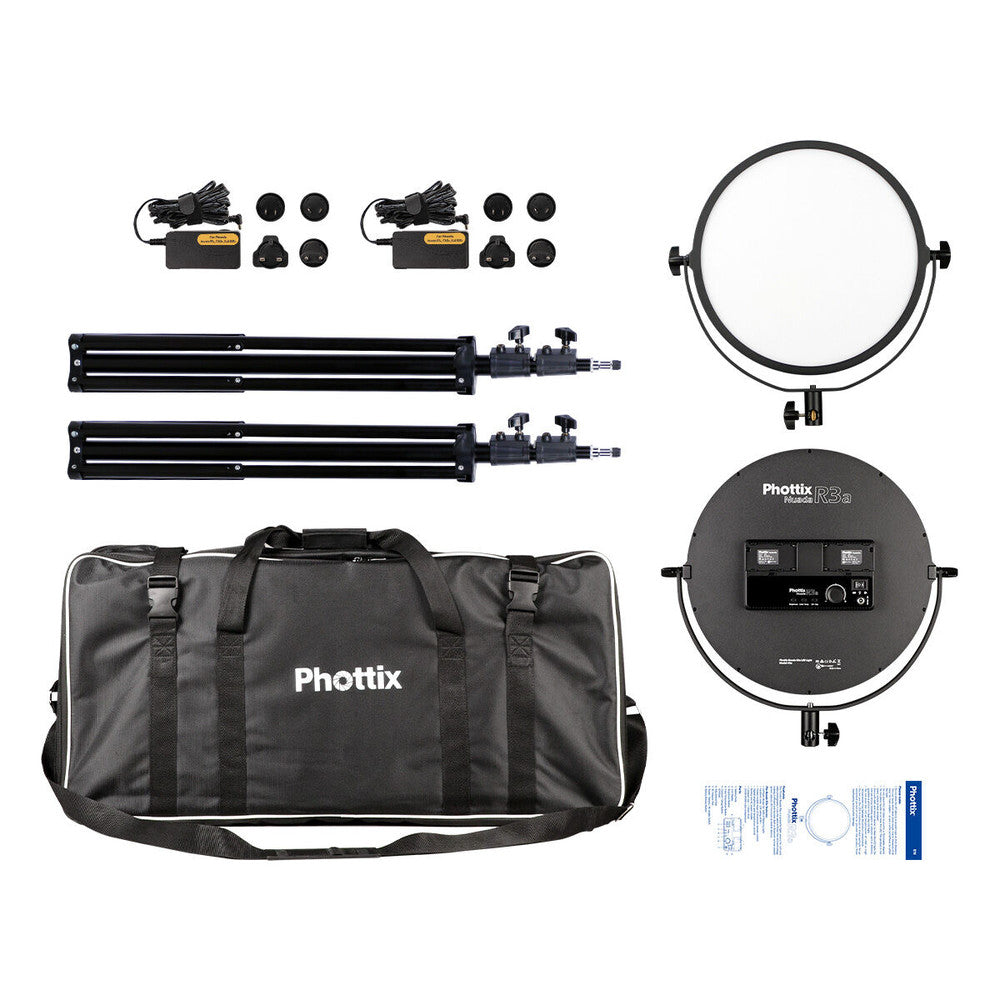 Phottix Nuada R3a Led Light - Twin Kit Set