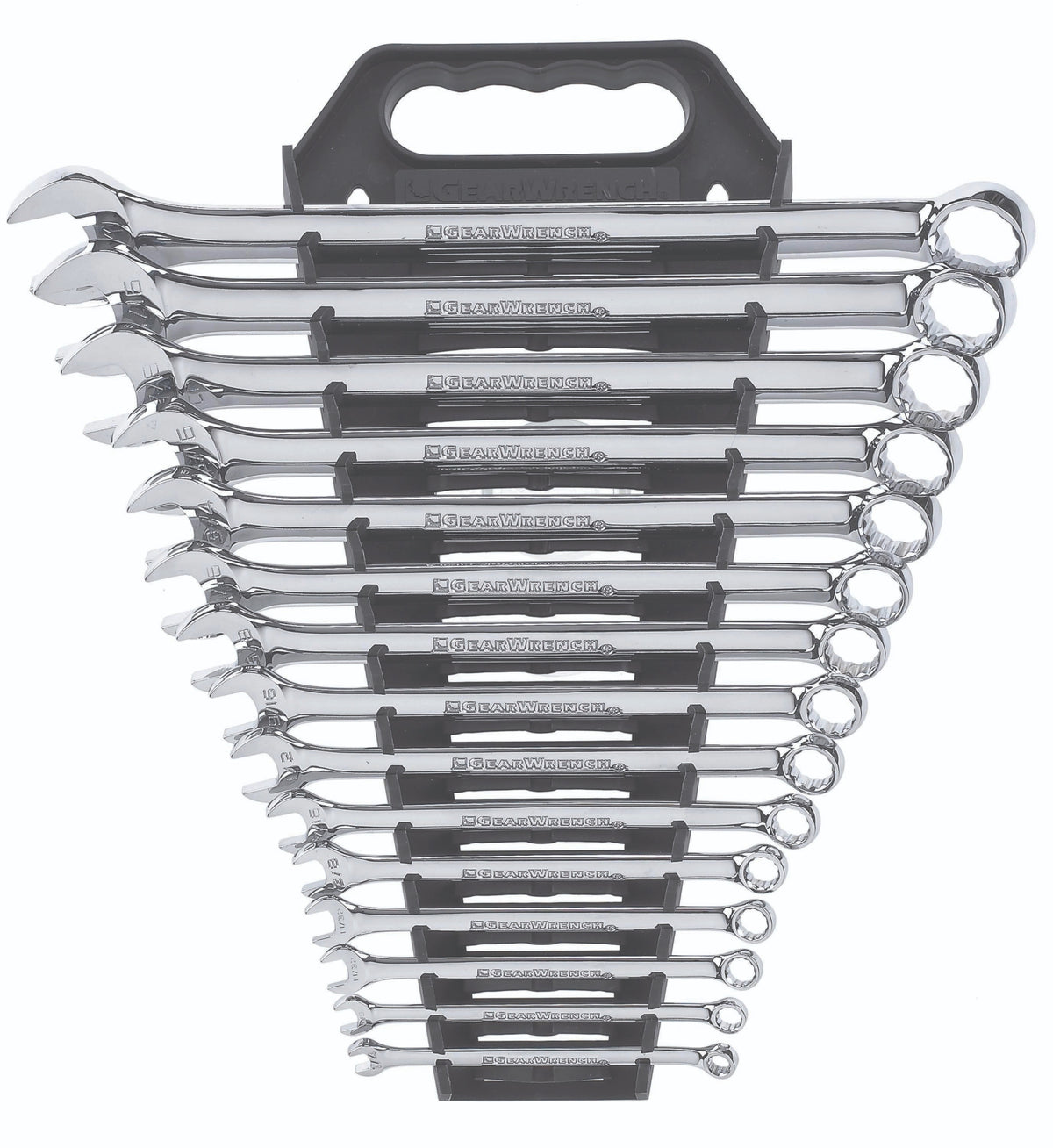 Gearwrench® 15Pc 12 Point Long Pattern Combination SAE Wrench Set | Accent Tools