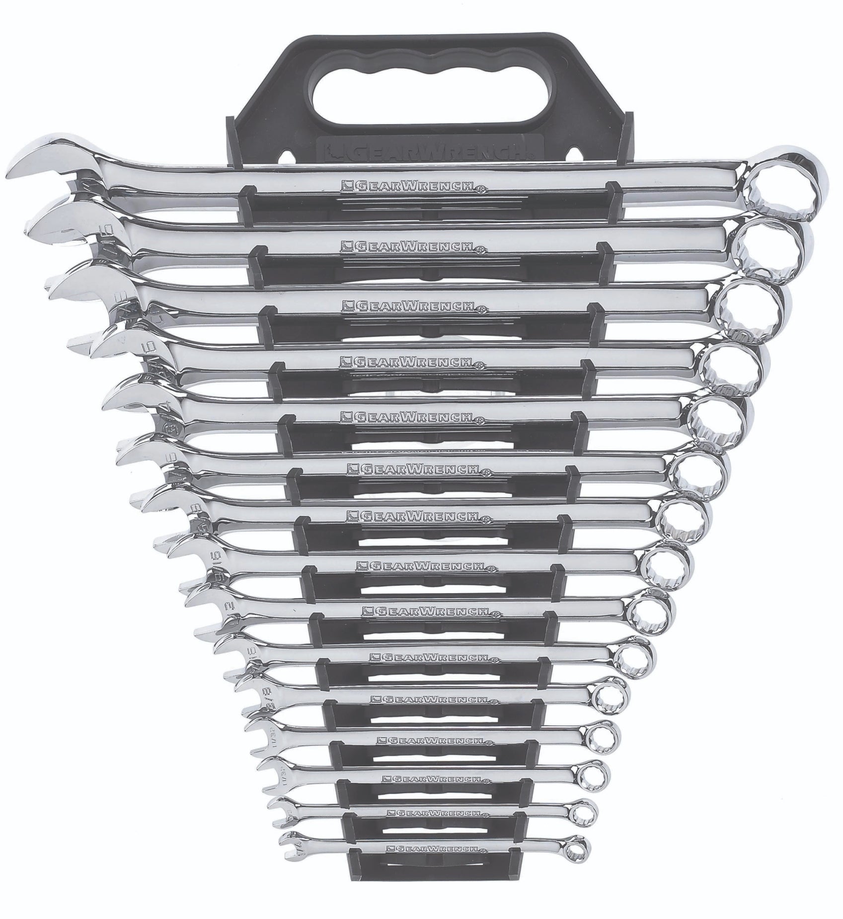 Gearwrench® 15Pc 12 Point Long Pattern Combination SAE Wrench Set | Accent Tools