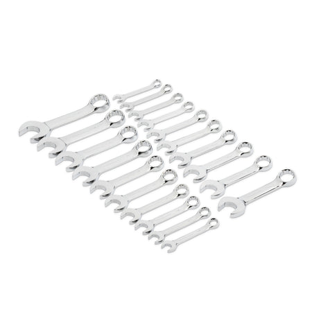 Gearwrench® 20Pc 12-Point SAE & Metric Stubby Combination Wrench Set | Accent Tools