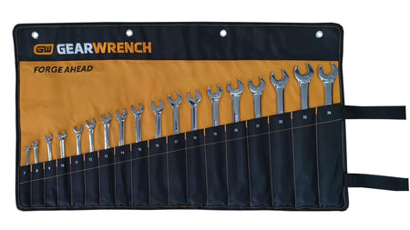Gearwrench® 18Pc 12-Point Metric Long Pattern Combination Wrench Set - Roll | Accent Tools