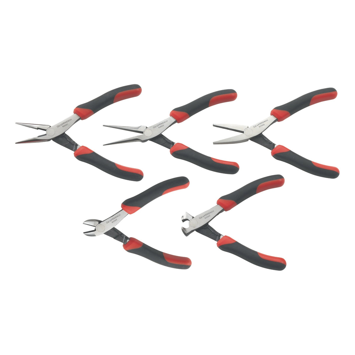 Gearwrench® 5 Pc. Mixed Mini Dual Material Plier Set | Accent Tools