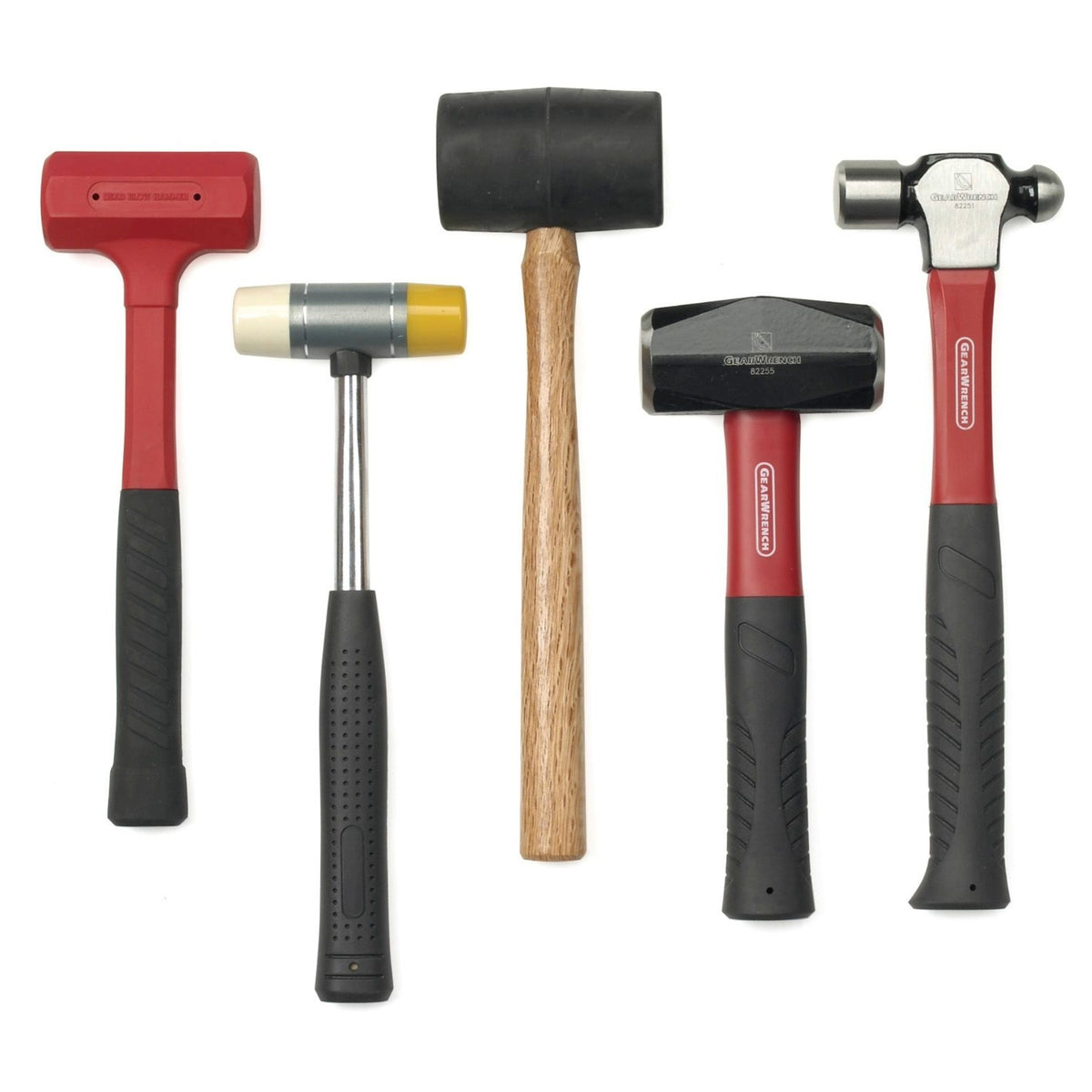 Gearwrench® 5 Pc. Hammer And Mallet Set | Accent Tools