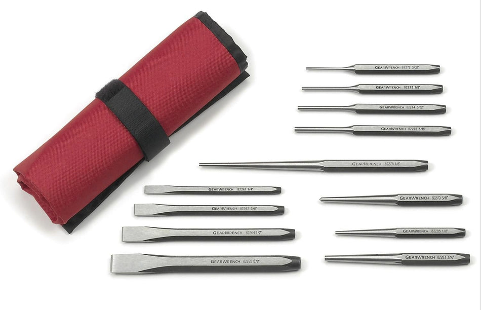 Gearwrench® 12Pc Punch & Chisel Set | Accent Tools