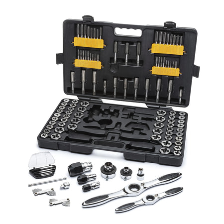 Gearwrench® 114Pc Metric & SAE Ratcheting Tap and Die Set | Accent Tools