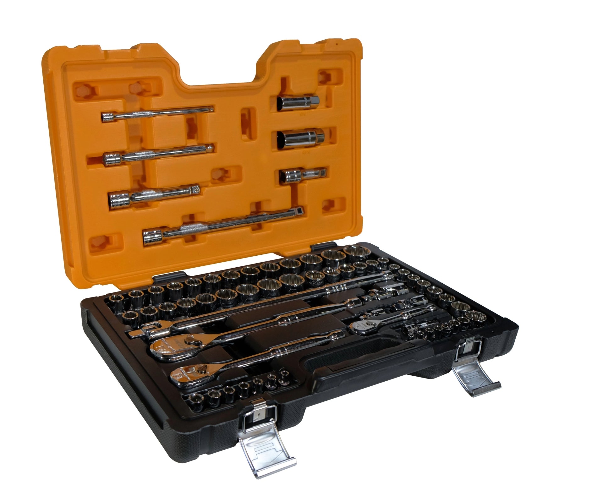 Gearwrench® 64Pc Metric & SAE PTK Socket Set | Accent Tools