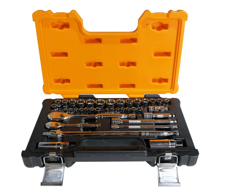 Gearwrench® 38Pc 1/4 & 3/8 in. Metric & SAE PTK Socket Set | Accent Tools