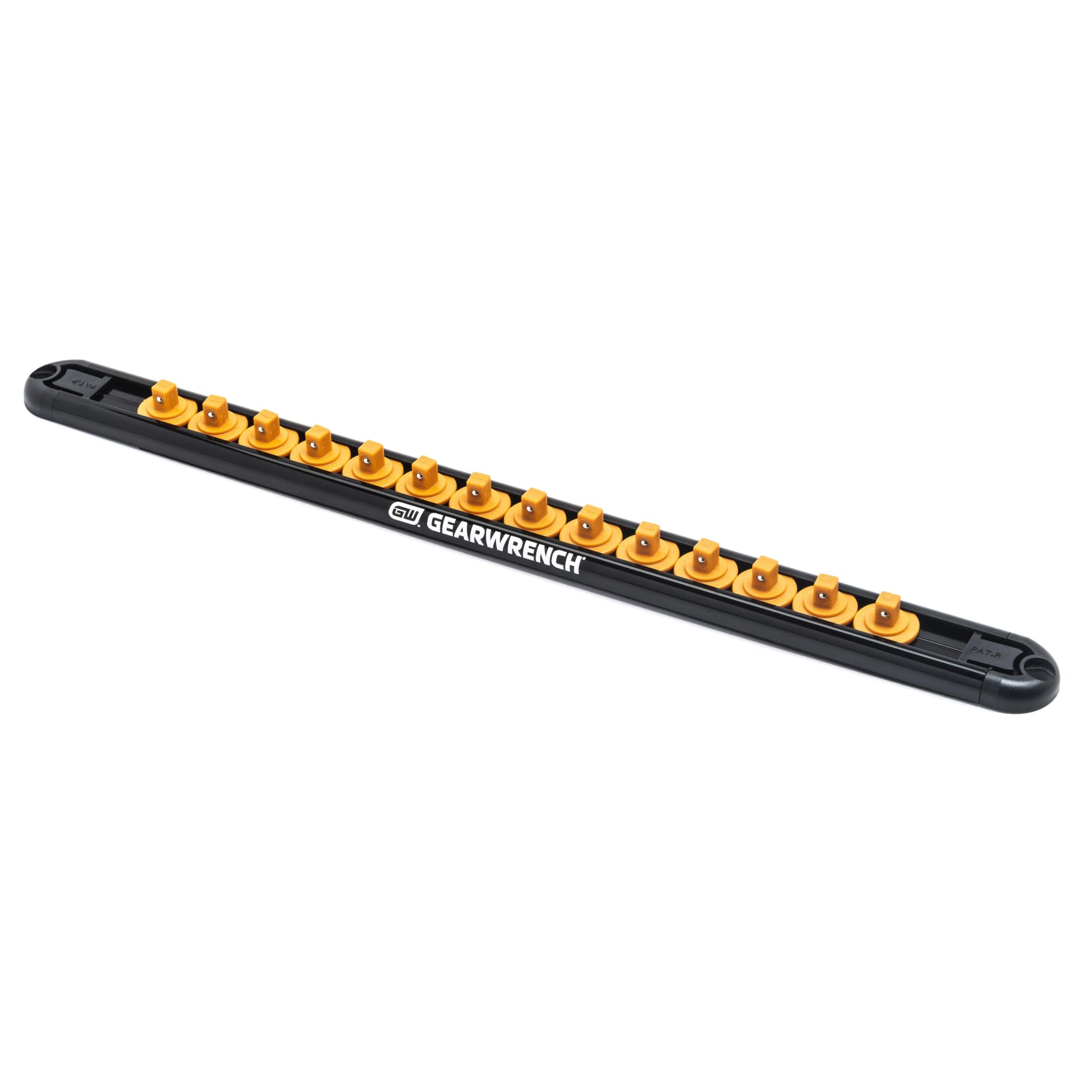 Gearwrench® 1/4in. Drive Magnetic Socket Rail - Includes 14 Clips | Accent Tools