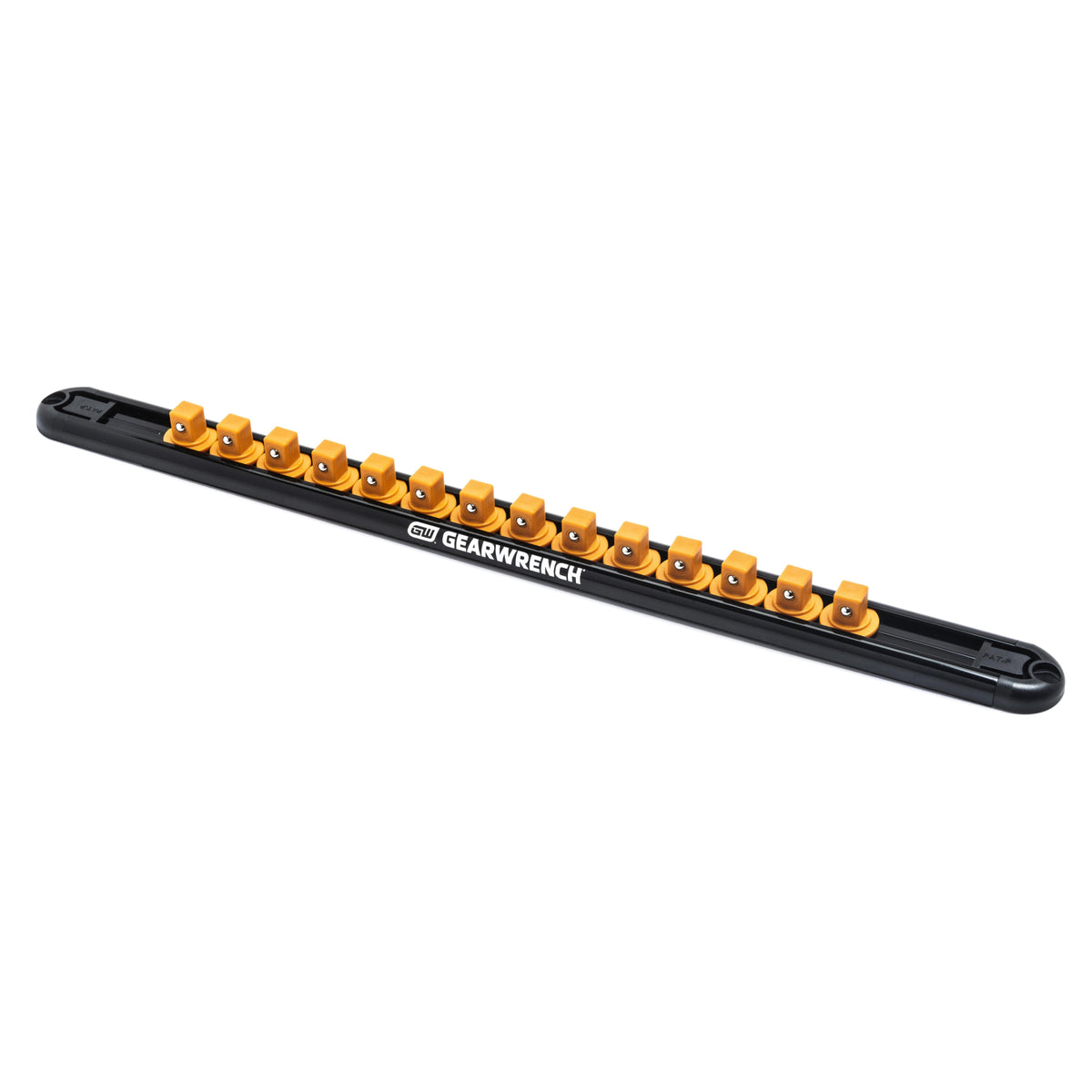 Gearwrench® 3/8in. Drive Magnetic Socket Rail - Includes 14 Clips | Accent Tools