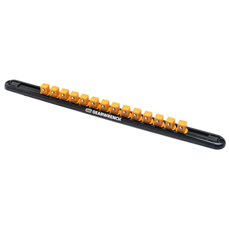 Gearwrench® Drive Magnetic Socket Rail - Includes 14 Clips - 83128