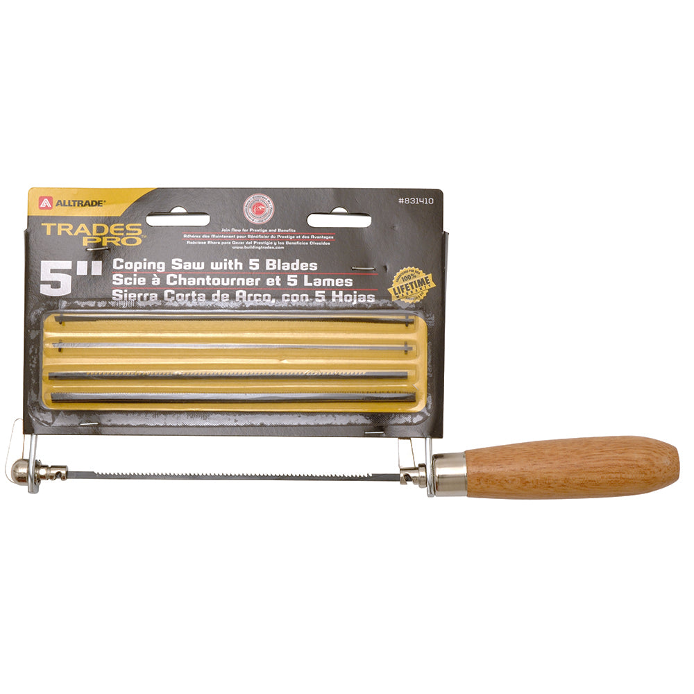 Coping Saw with 5 Blades | Alltrade