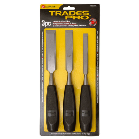 3pc Wood Chisel Set | Alltrade