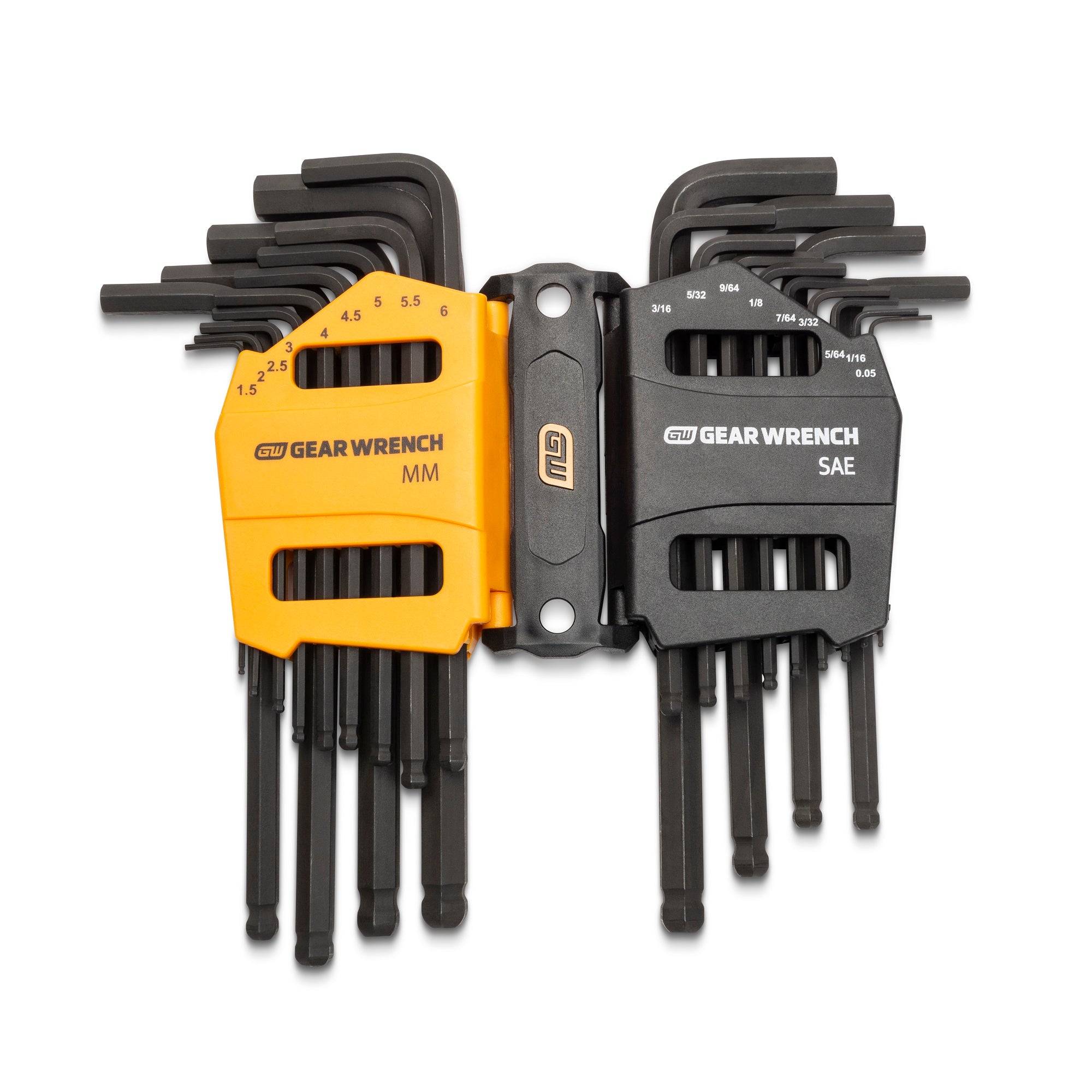 Gearwrench® 26 Piece SAE/Metric Ball End Long Arm Hex Key Set | Accent Tools
