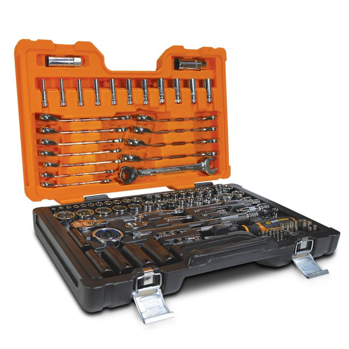 Gearwrench® 116 piece 1/4 and 3/8 Socket and Reverse Ratcheting Set | Accent Tools