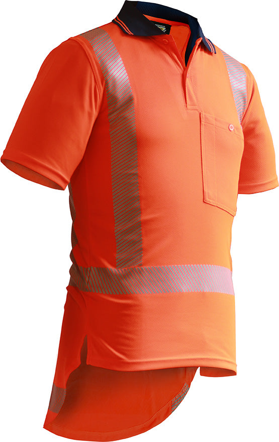 Esko TTMC S/S Segmented Tape Microfibre Polo -Size XL