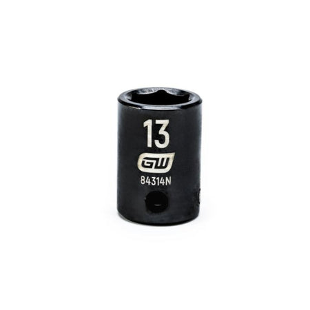 Gearwrench® 13mm 3/8in. Drive 6-Point Metric Standard Impact Socket | Accent Tools