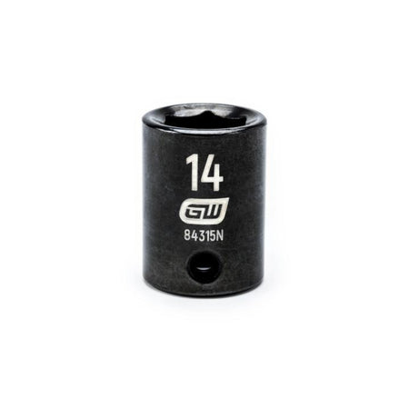 Gearwrench® 14mm 3/8in. Drive 6-Point Metric Standard Impact Socket | Accent Tools