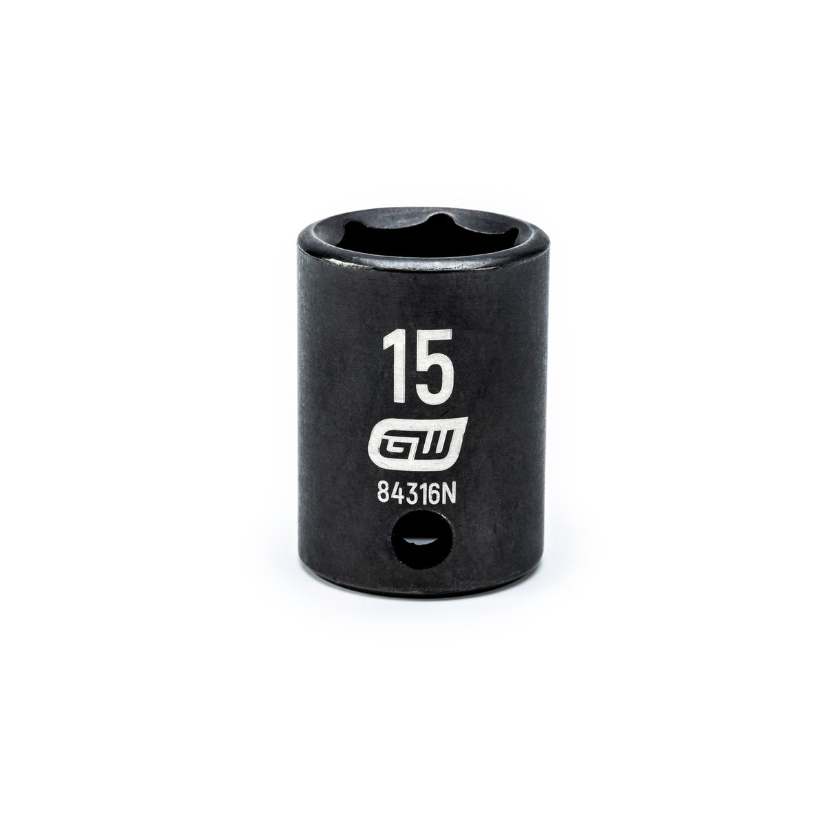 Gearwrench® 15mm 3/8in. Drive 6-Point Standard Impact Socket | Accent Tools
