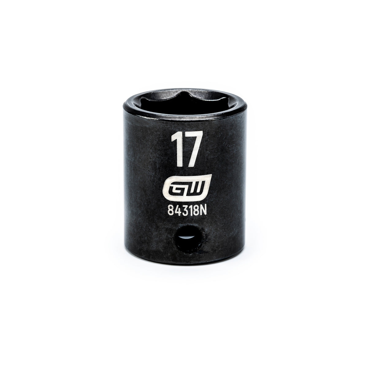 Gearwrench® 17mm 3/8in. Drive 6-Point Metric Standard Impact Socket | Accent Tools