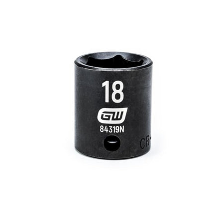 Gearwrench® 18mm 3/8in. Drive 6-Point Metric Deep Impact Socket | Accent Tools