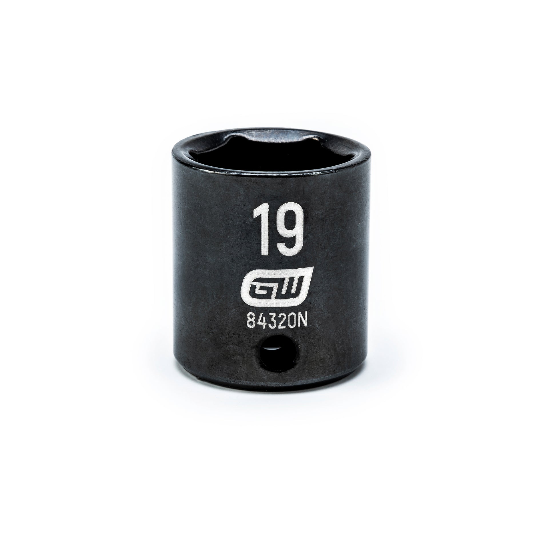 Gearwrench® 19mm 3/8in. Drive 6-Point Metric Standard Impact Socket | Accent Tools