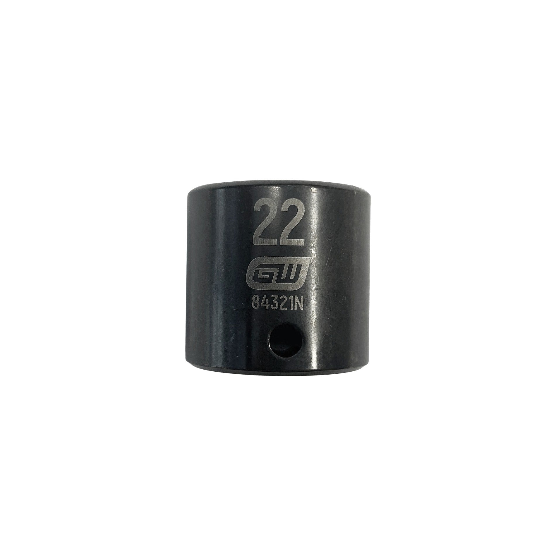 Gearwrench® 22mm 3/8in. Drive 6-Point Metric Standard Impact Socket | Accent Tools