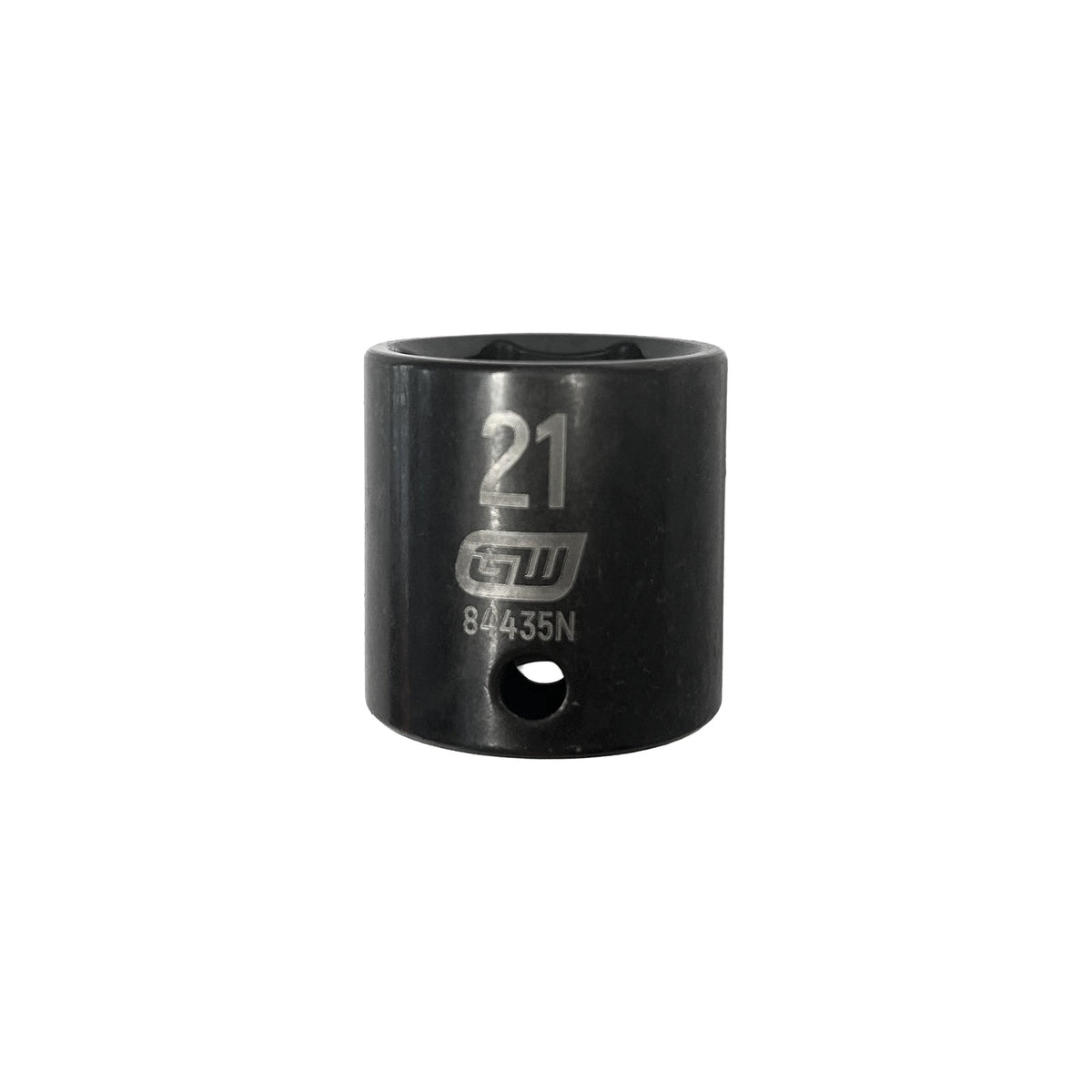 Gearwrench® 21mm 3/8in. Drive 6-Point Metric Standard Impact Socket | Accent Tools