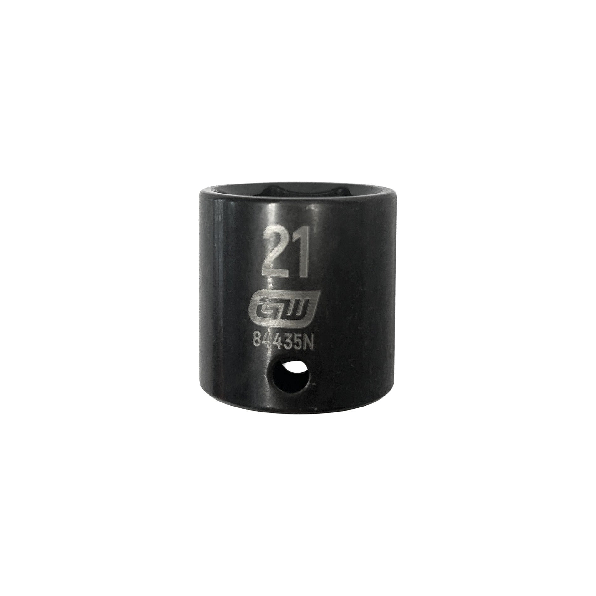 Gearwrench® 21mm 3/8in. Drive 6-Point Metric Standard Impact Socket | Accent Tools