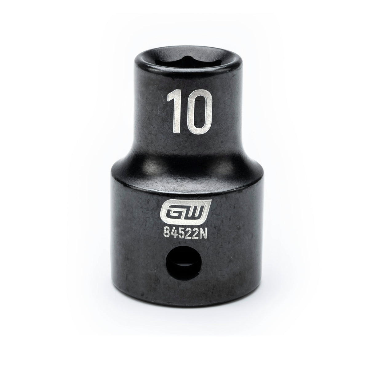 Gearwrench® 10mm 1/2in. Drive 6-Point Metric Standard Impact Socket | Accent Tools