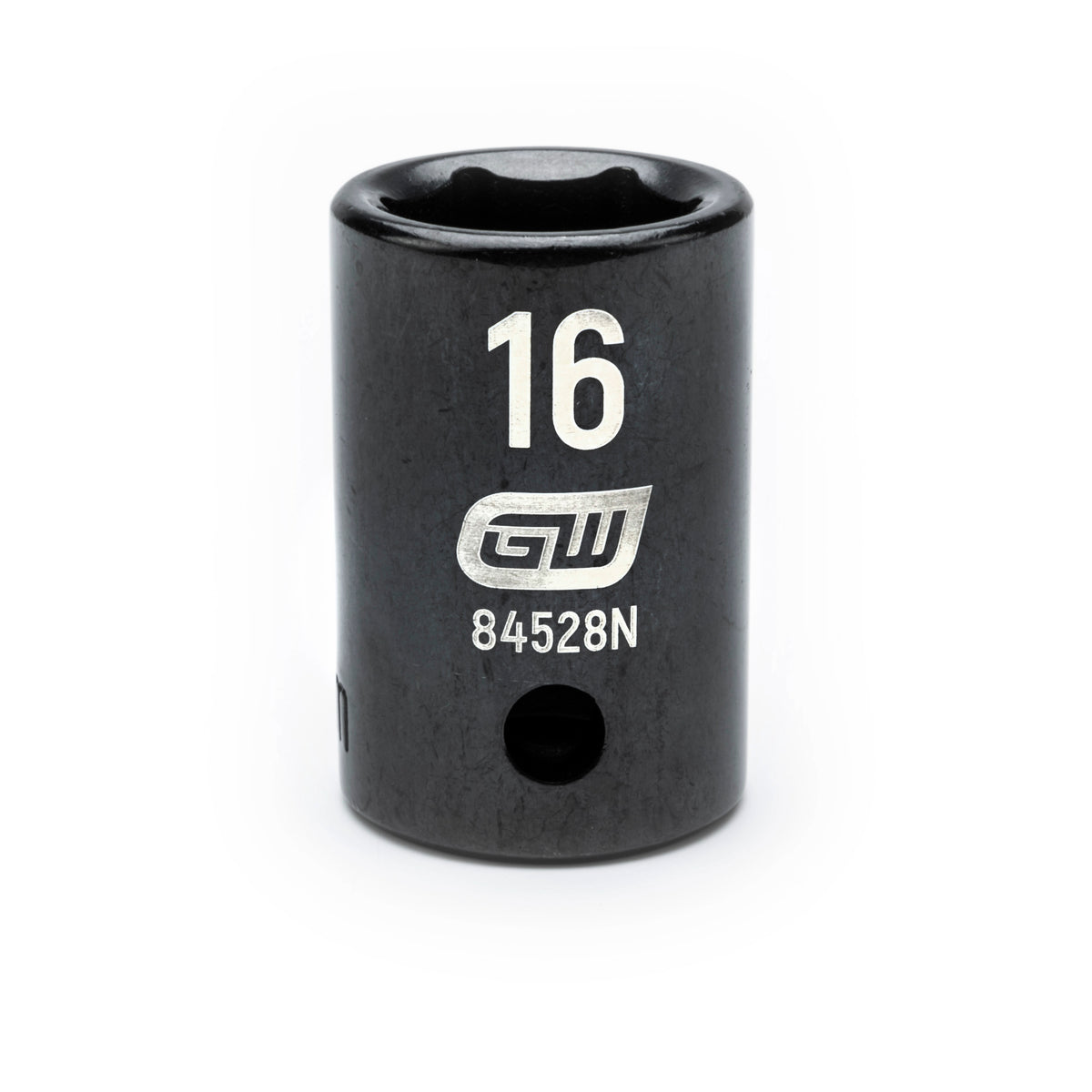 Gearwrench® 16mm 1/2in. Drive 6-Point Metric Standard Impact Socket | Accent Tools
